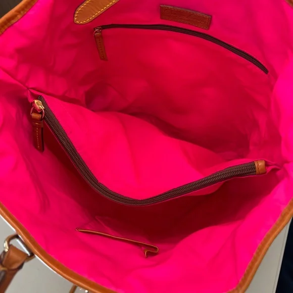 Dooney & Bourke Nylon Editors Tote Navy Blue - Picture 10 of 16